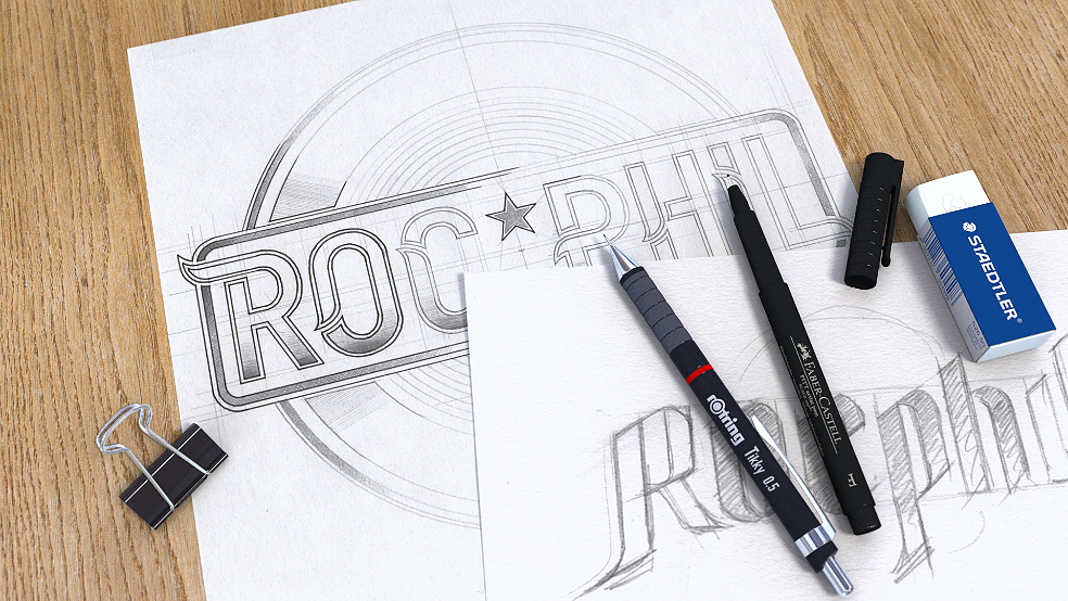 Vue des objets créés pour Rocphil - Laurent CROUZET
